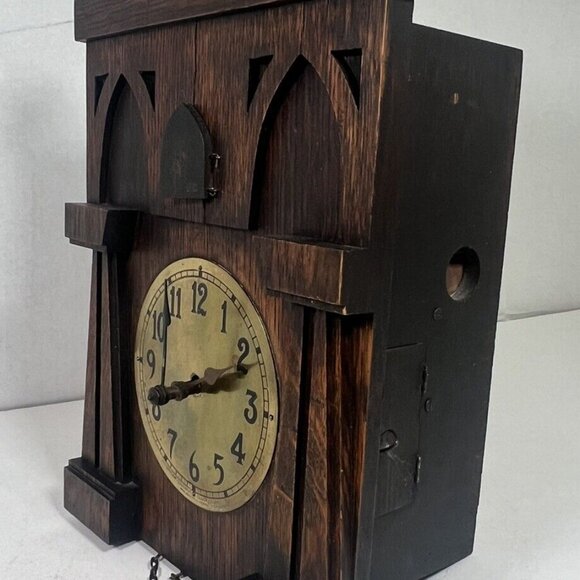 American Cuckoo Clock Co. Mission Style Cuckoo Clock. Very Rare. - Picture 5 of 15